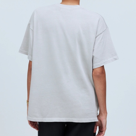 Madewell Garment-Dyed Oversized Pocket Tee - Picture 4 of 12